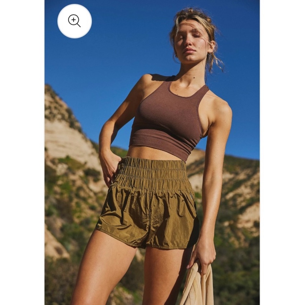 FP Movement by Free People Olive Athletic Shorts